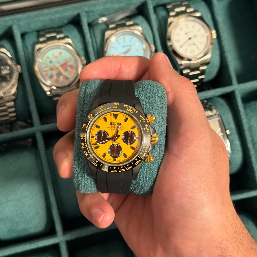 Seiko Mod: Midnight Voltage Daytona